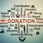 Synonyms of Donation