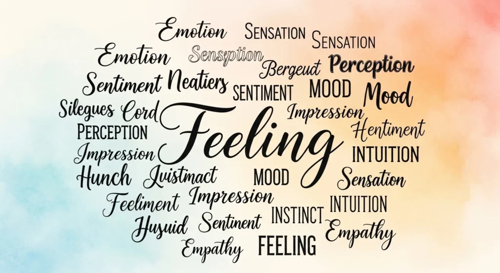 Synonyms of Feeling