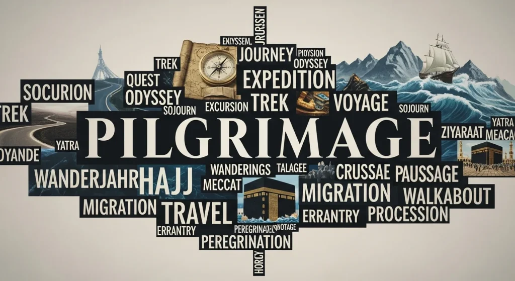Synonyms of Pilgrimage
