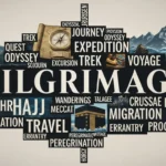 Synonyms of Pilgrimage