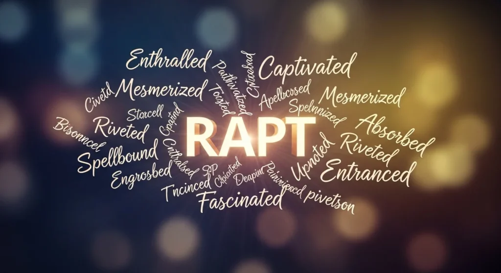 Synonyms of Rapt