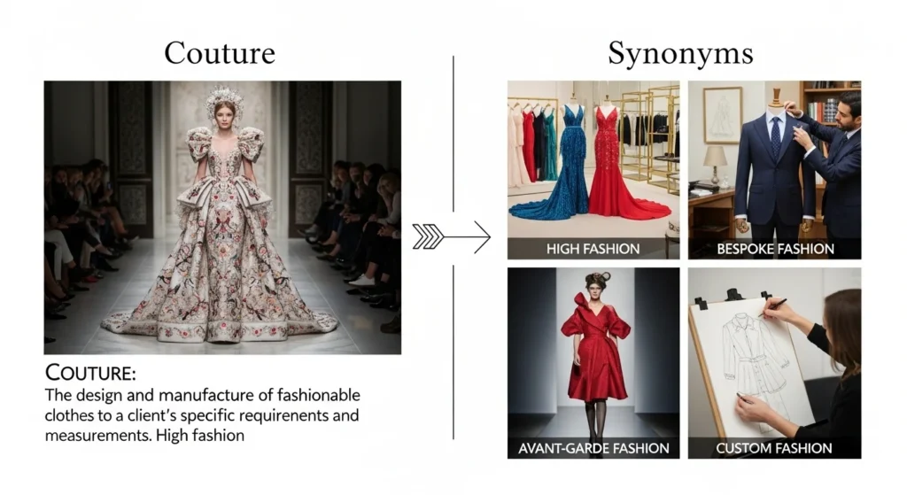 Synonyms of Couture