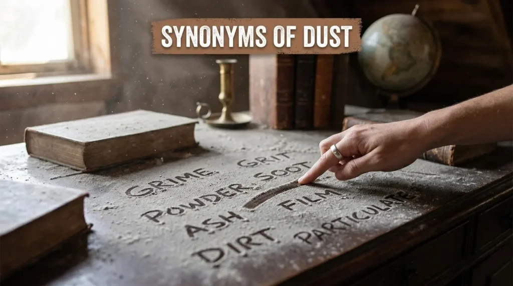 Synonyms of Dust