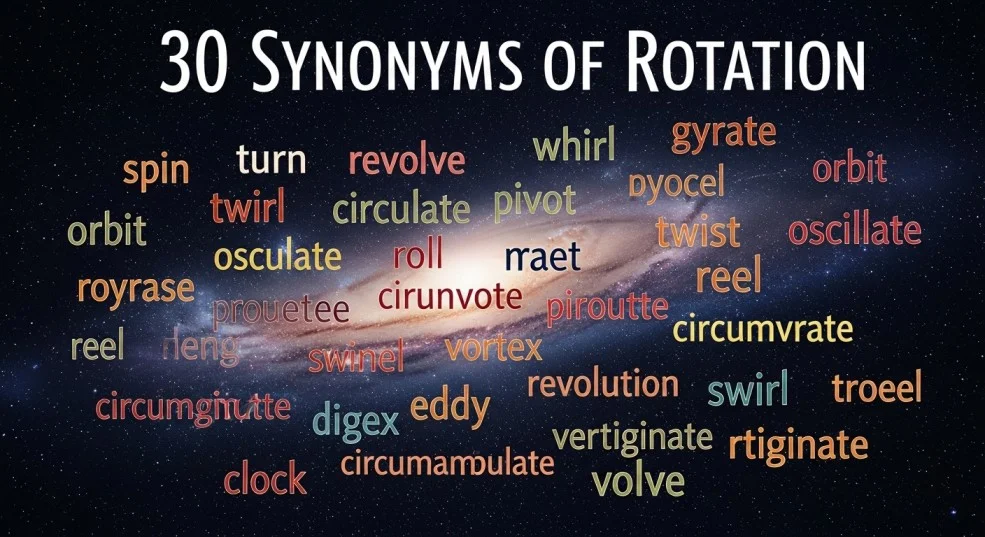 Synonyms of Rotation