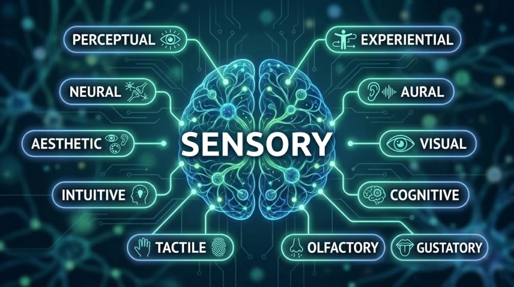 Synonyms of Sensory