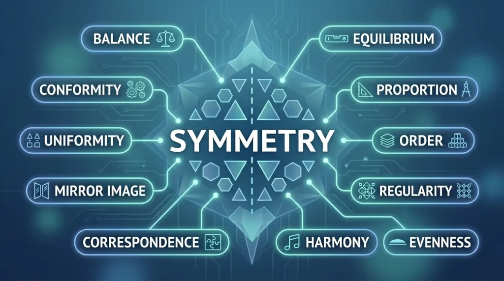 synonyms of symmetry