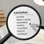 Synonyms of Adulation