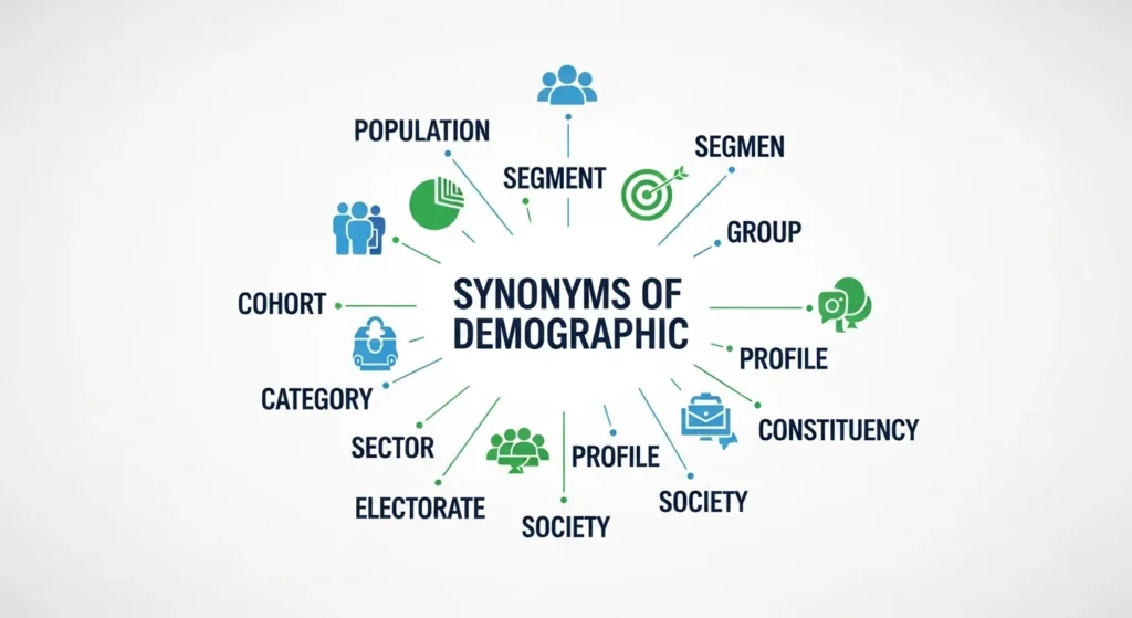 Synonyms of Demographic