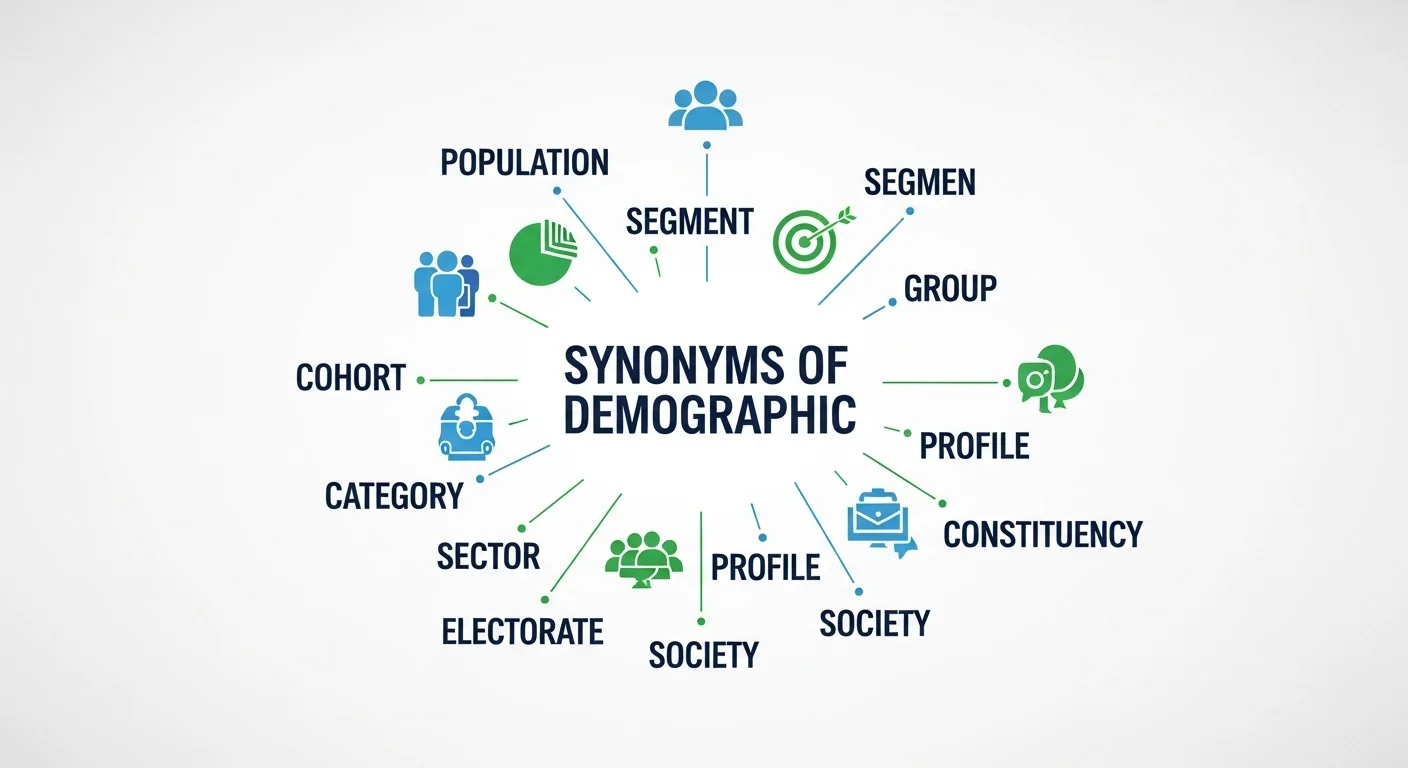 Synonyms of Demographic