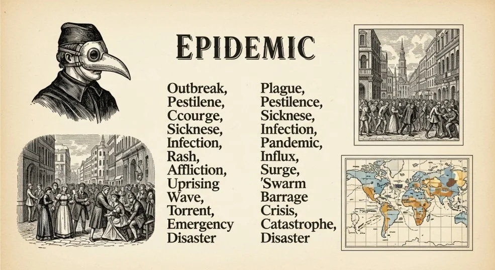 Synonyms of Epidemic