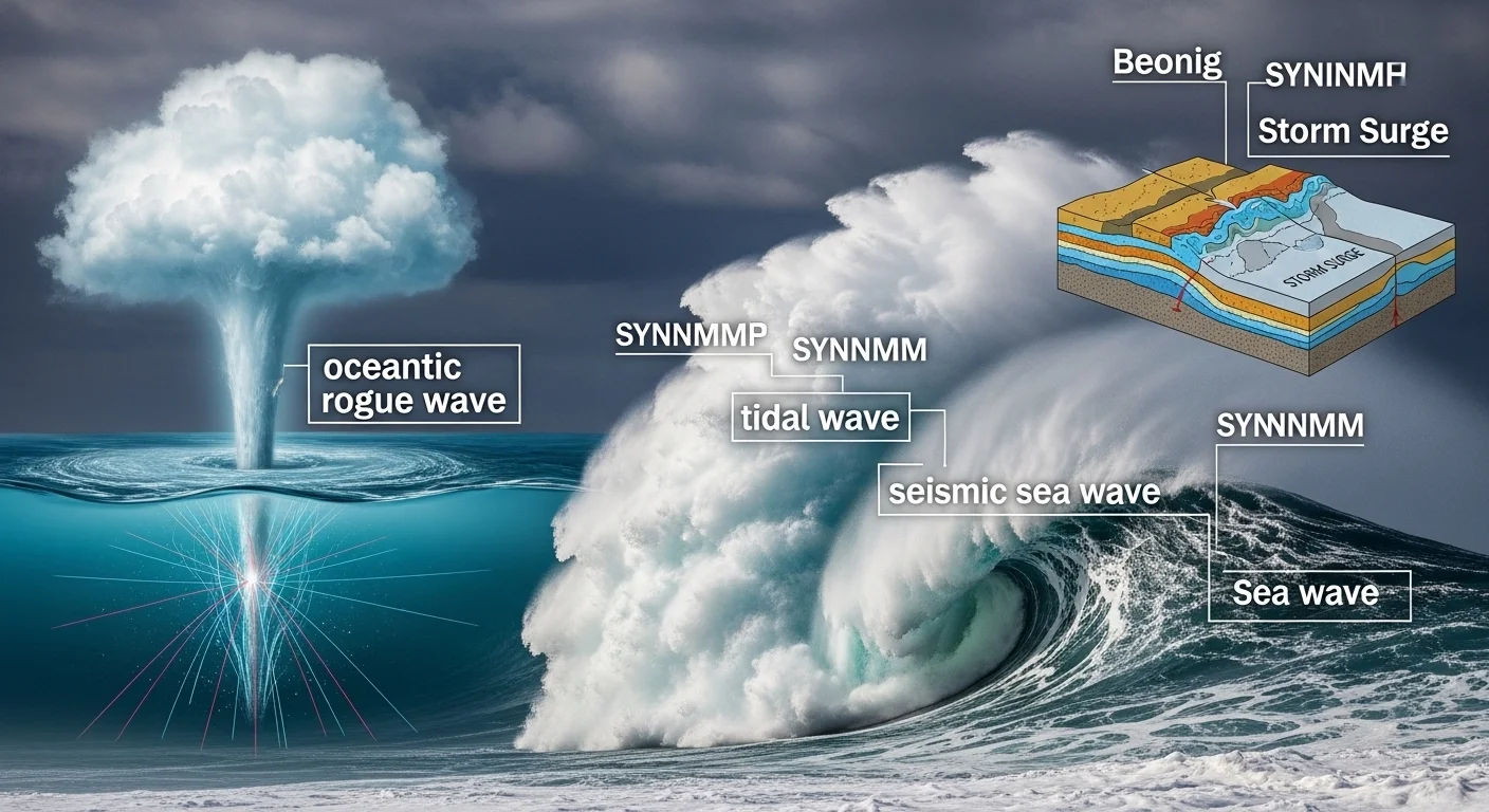 Synonyms of Tsunami