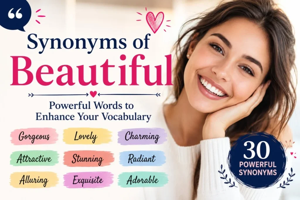 Synonyms of Beautiful