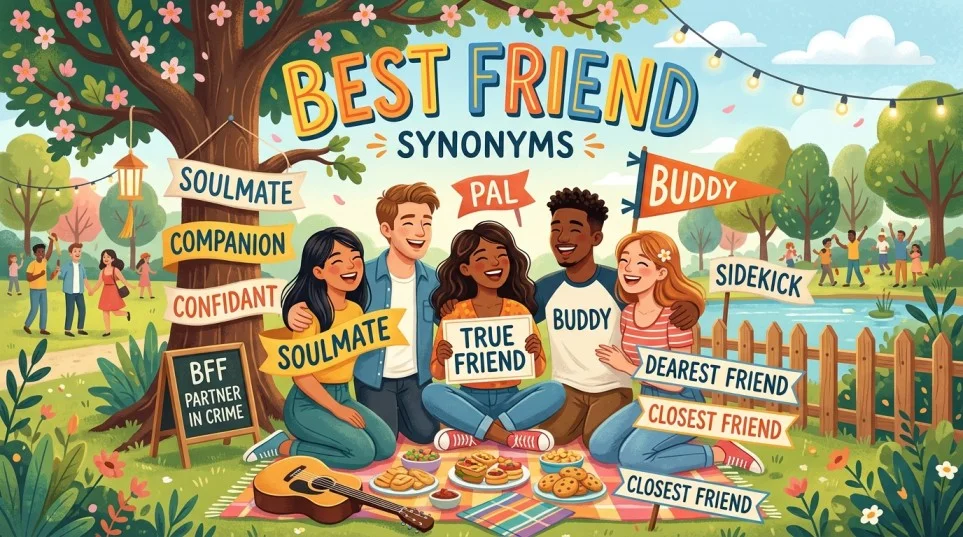 Synonyms of Best Friend