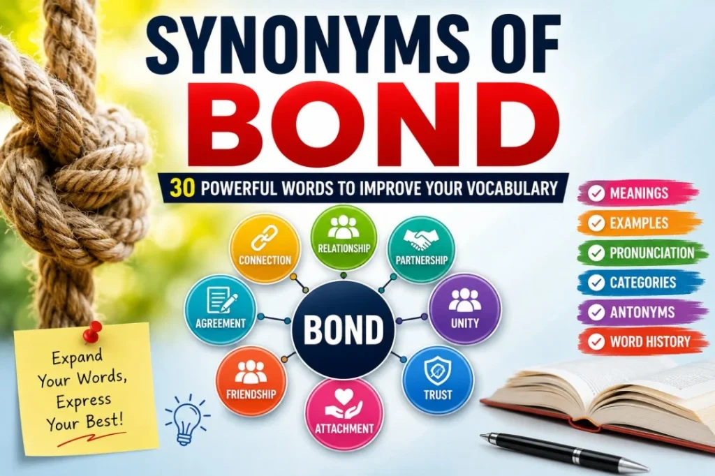 Synonyms of Bond