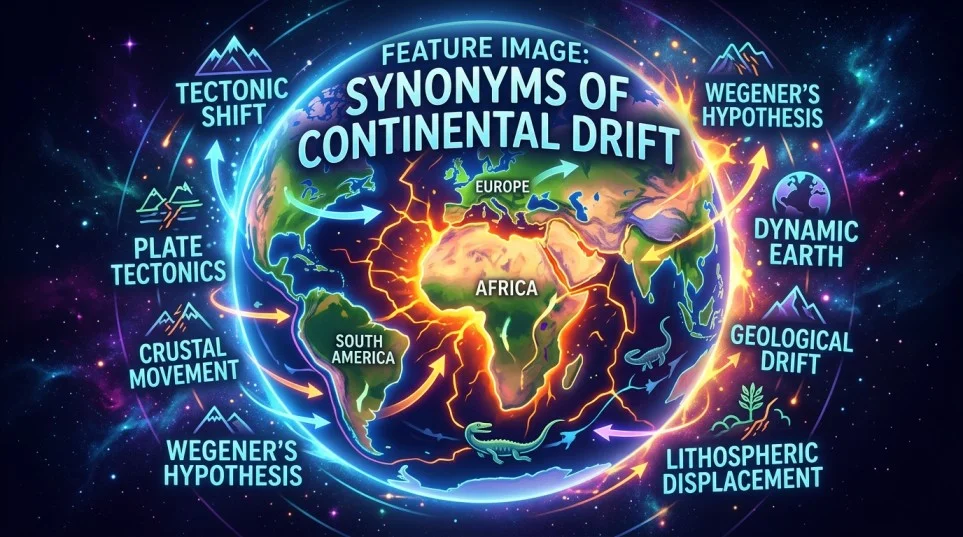 Synonyms of Continental Drift