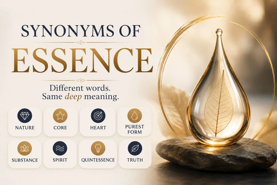 Synonyms of Essence