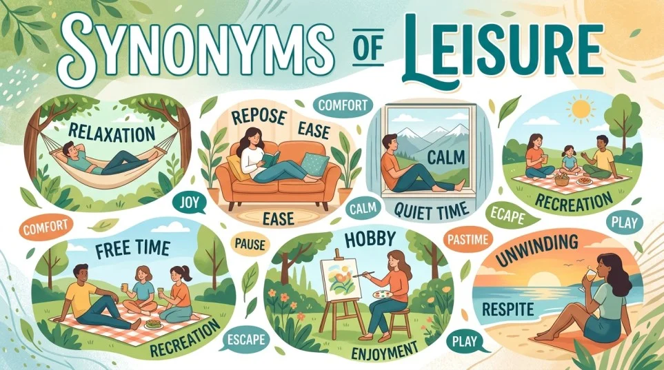 Synonyms of Leisure