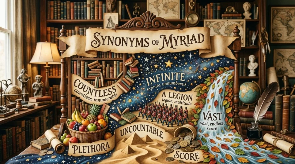 Synonyms of Myriad
