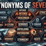 Synonyms of Severe