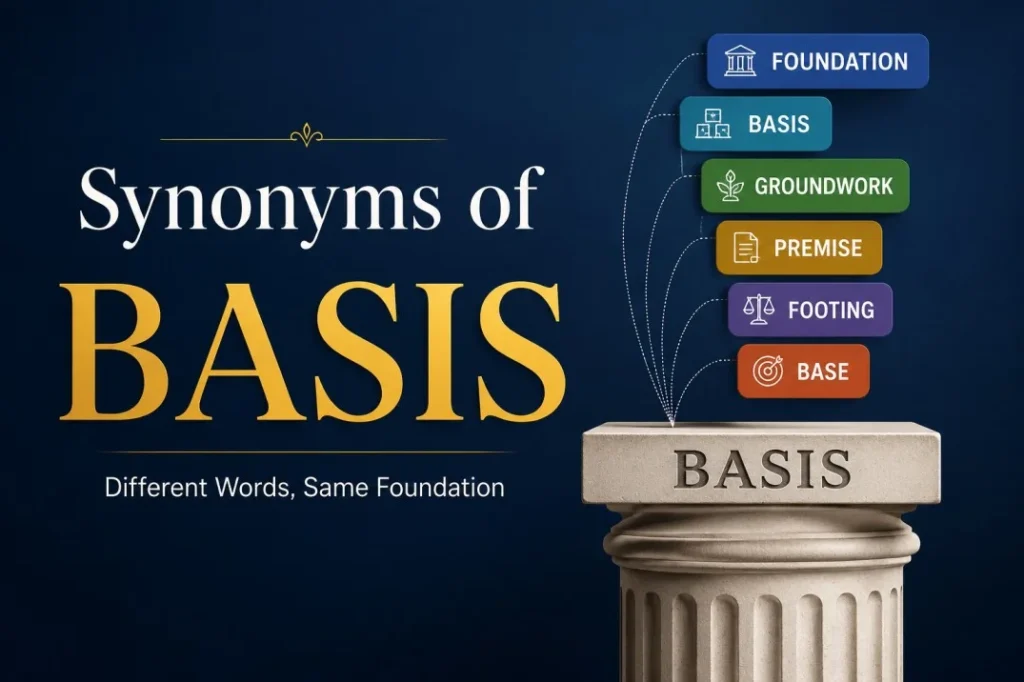 Synonyms of Basis
