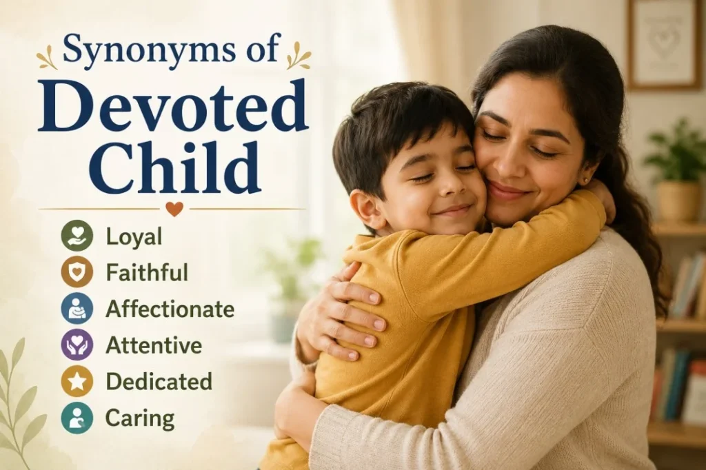 Synonyms of Devoted Child
