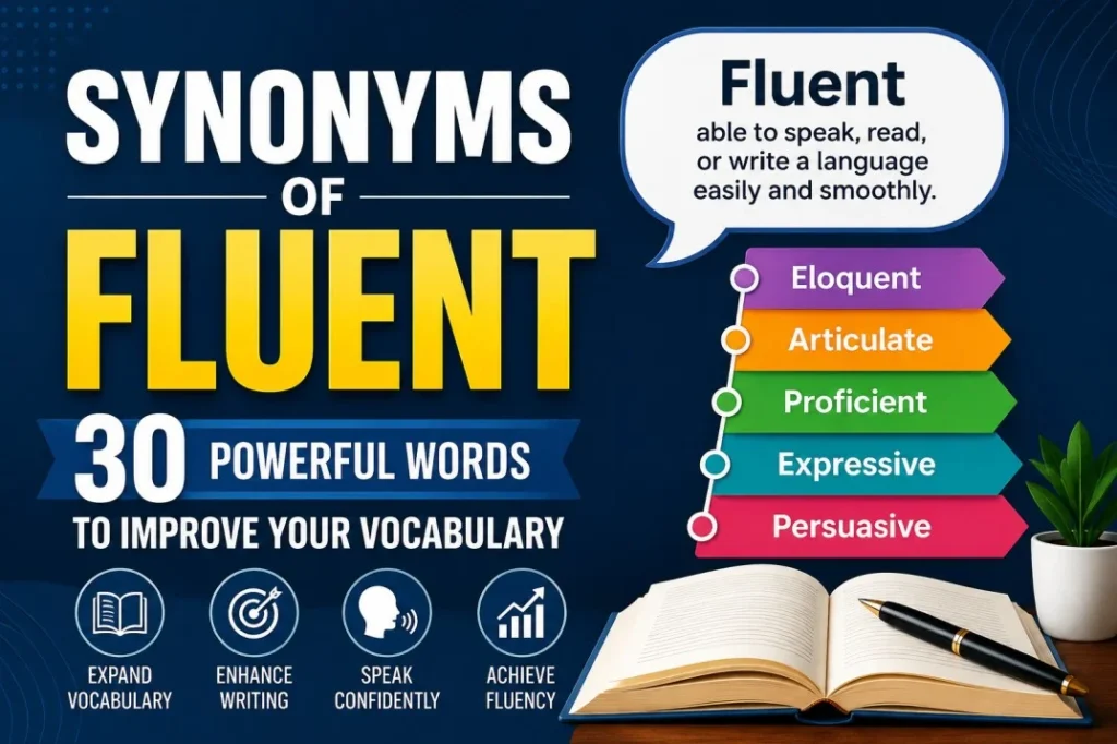 Synonyms of Fluent