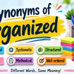 Synonyms of Organized