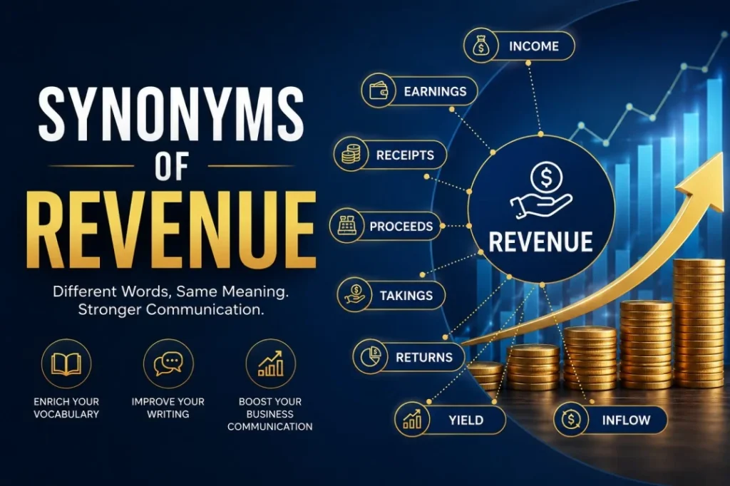 Synonyms of Revenue