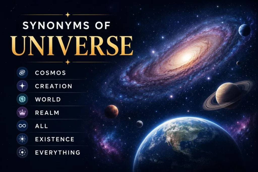 Synonyms of Universe
