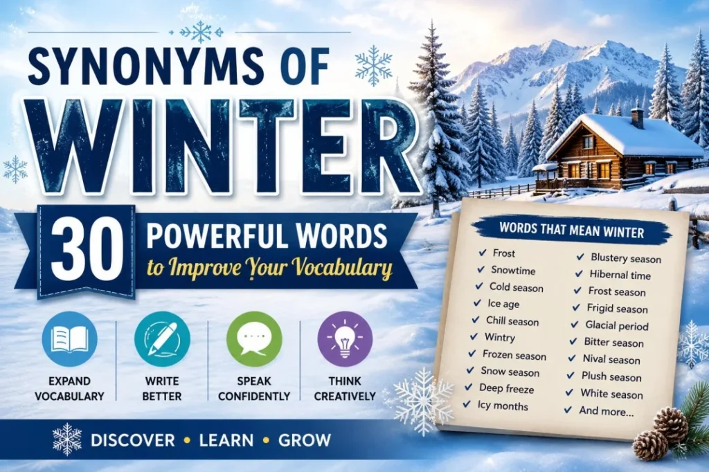 Synonyms of Winter