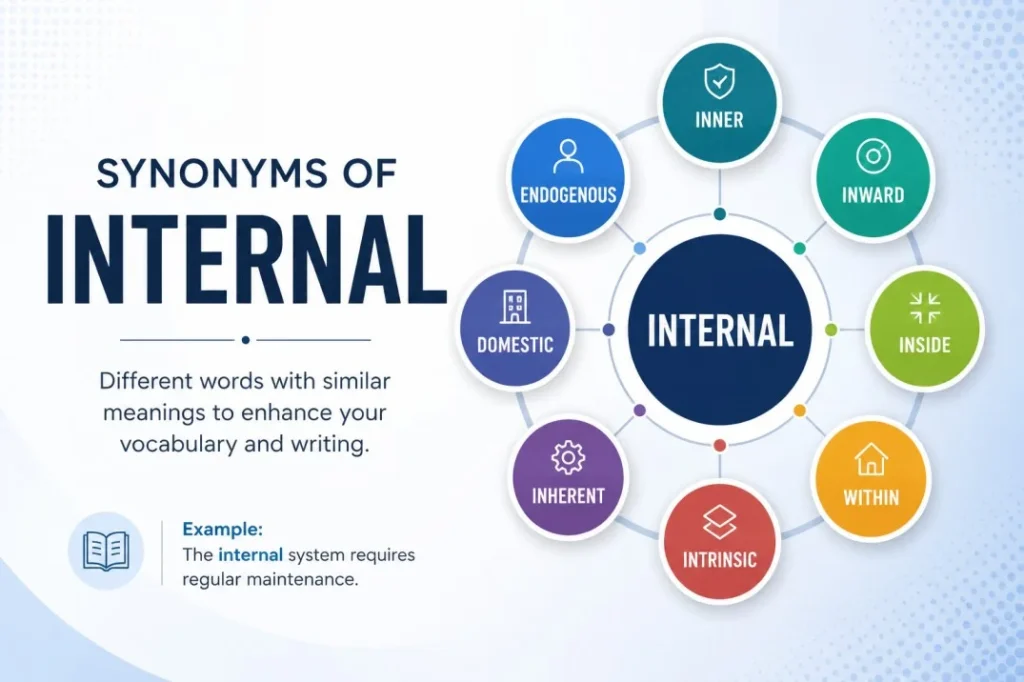 Synonyms of Internal