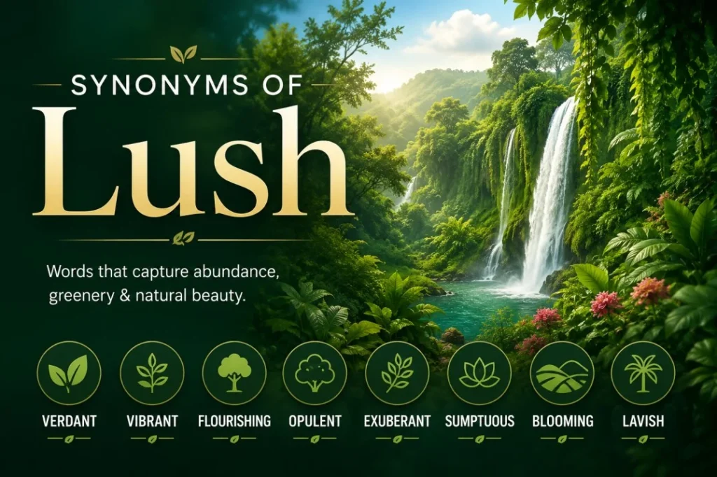 Synonyms of Lush