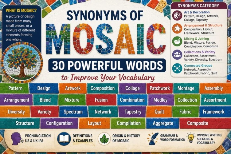 Synonyms of Mosaic